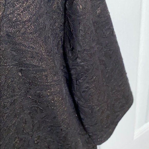 Sparkly Black and Bronze Short Sleeve Tee - Picture 3 of 3